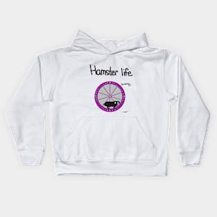 Hamster Life Running Kids Hoodie